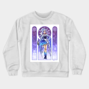 RWBY Art Nouveau - Weiss Schnee Crewneck Sweatshirt